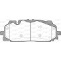 BPA1667.00 OPEN PARTS Комплект гальмівних колодок дисковий гальм