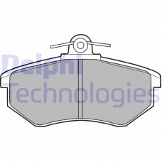 LP424 DELPHI Комплект гальмівних колодок дисковий гальм
