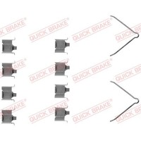 109-1166 QUICK BRAKE Комплектуючі колодки дискового гальма