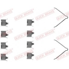 109-1166 QUICK BRAKE Комплектуючі колодки дискового гальма