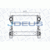 M-812109A JDEUS Интеркулер