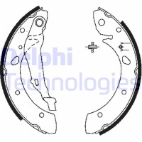 LS1843 DELPHI Комплект гальмівних колодок