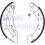 LS1843 DELPHI Комплект гальмівних колодок