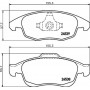 8DB355013341 HELLA ASAM CITROEN Тормозные колодки передн.Berlingo (B9) ,C4 Picasso