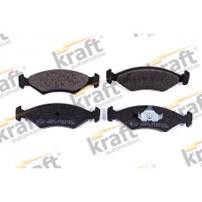 6002140 KRAFT AUTOMOTIVE Комплект гальмівних колодок дисковий гальм
