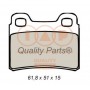 704-21011 IAP QUALITY PARTS Комплект гальмівних колодок дисковий гальм
