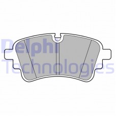 LP3670 DELPHI Комплект гальмівних колодок дисковий гальм