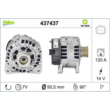 437437 VALEO Генератор