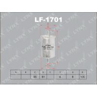 LF-1701 LYNXauto Паливний фільтр