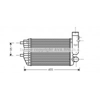PE4183 AVA QUALITY COOLING Интеркулер
