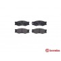 P 56 056 BREMBO Комплект гальмівних колодок дисковий гальм