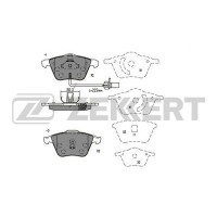 BS-2923 ZEKKERT КомплеК т гальмівних колодок, дискове гальмо