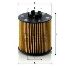 HU 712/6 x MANN-FILTER Масляний фільтр