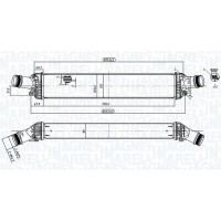 Интеркулер MAGNETI MARELLI 351319204430