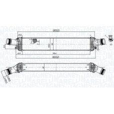 Интеркулер MAGNETI MARELLI 351319204430