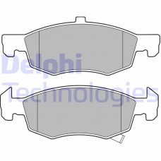 LP3163 DELPHI Комплект гальмівних колодок дисковий гальм