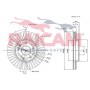 RD00449 RAICAM Гальмівний диск