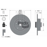 BDS1483 BENDIX Braking Гальмівний диск