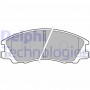 LP1853 DELPHI Комплект гальмівних колодок дисковий гальм