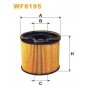WF8195 WIX FILTERS Паливний фільтр