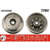 DB4090B TRW Гальмівний барабан