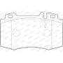 WBP23271A WAGNER Комплект гальмівних колодок дисковий гальм