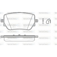 P19293.00 WOKING Комплект гальмівних колодок дисковий гальм