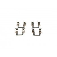 1 987 474 357 BOSCH Комплектуючі колодки дискового гальма