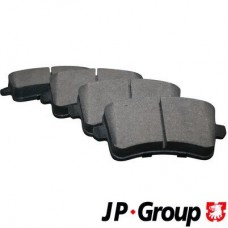 1163706810 JP GROUP Комплект гальмівних колодок дисковий гальм