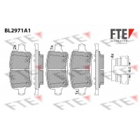 9011216 FTE Комплект гальмівних колодок дисковий гальм