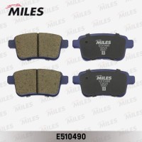 E510490 MILES Комплект гальмівних колодок дисковий гальм