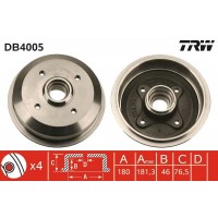 DB4005 TRW Гальмівний барабан