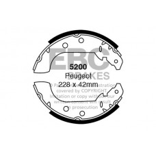 5200 EBC Brakes Комплект гальмівних колодок