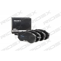 402B0280 RIDEX Комплект гальмівних колодок дисковий гальм