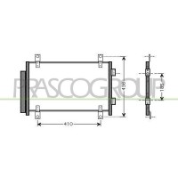 CI952C001 PRASCO Конденсатор кондиціонера