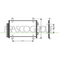 CI952C001 PRASCO Конденсатор кондиціонера