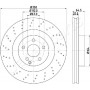 DI-0543 JAPANPARTS Гальмівний диск