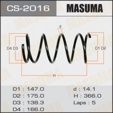 CS-2016 MASUMA Пружина ходової частини