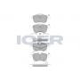 181592 ICER Комплект гальмівних колодок дисковий гальм