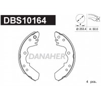 DBS10164 DANAHER Комплект гальмівних колодок
