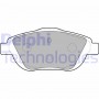 LP2164 DELPHI КомплеК т гальмівних колодок, дискове гальмо