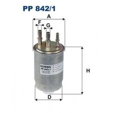 PP 842/1 FILTRON Паливний фільтр