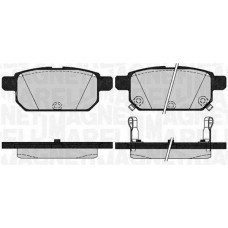 363916060646 MAGNETI MARELLI Комплект гальмівних колодок дисковий гальм