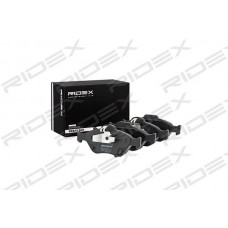 402B0274 RIDEX Комплект гальмівних колодок дисковий гальм