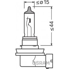 64211NBS OSRAM Лампа розжарювання фара дальнього світла