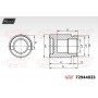 72944033 MAXTECH Поршень корпус скоби гальма