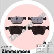 24180.970.1 ZIMMERMANN Комплект гальмівних колодок дисковий гальм