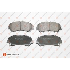 1667814380 EUROREPAR Комплект гальмівних колодок дисковий гальм