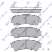 SP1490 Hi-Q КомплеК т гальмівних колодок, дискове гальмо