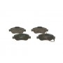 0 986 495 097 BOSCH Комплект гальмівних колодок дисковий гальм